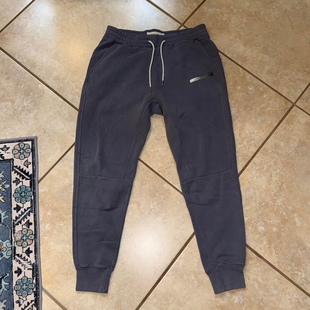 Abercrombie-fitch Women's Grey and Navy Joggers-tracksuits